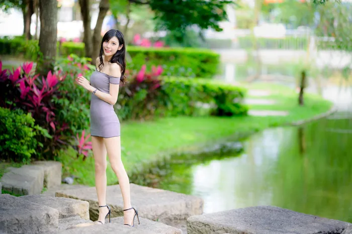 [Mzsock] NO.045 Bao Stockings and High Heels Beautiful Legs Outdoor Shot street photography#[79P]-35